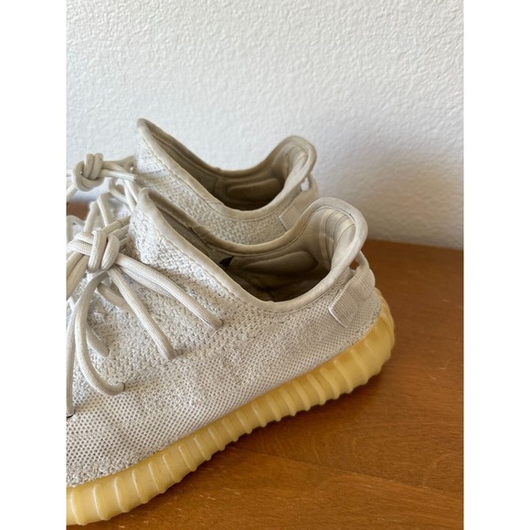 Adidas Yeezy Boost 350 V2 Cream/Triple White Unisex Size 8.5 US 100% Authentic - Picture 4 of 11